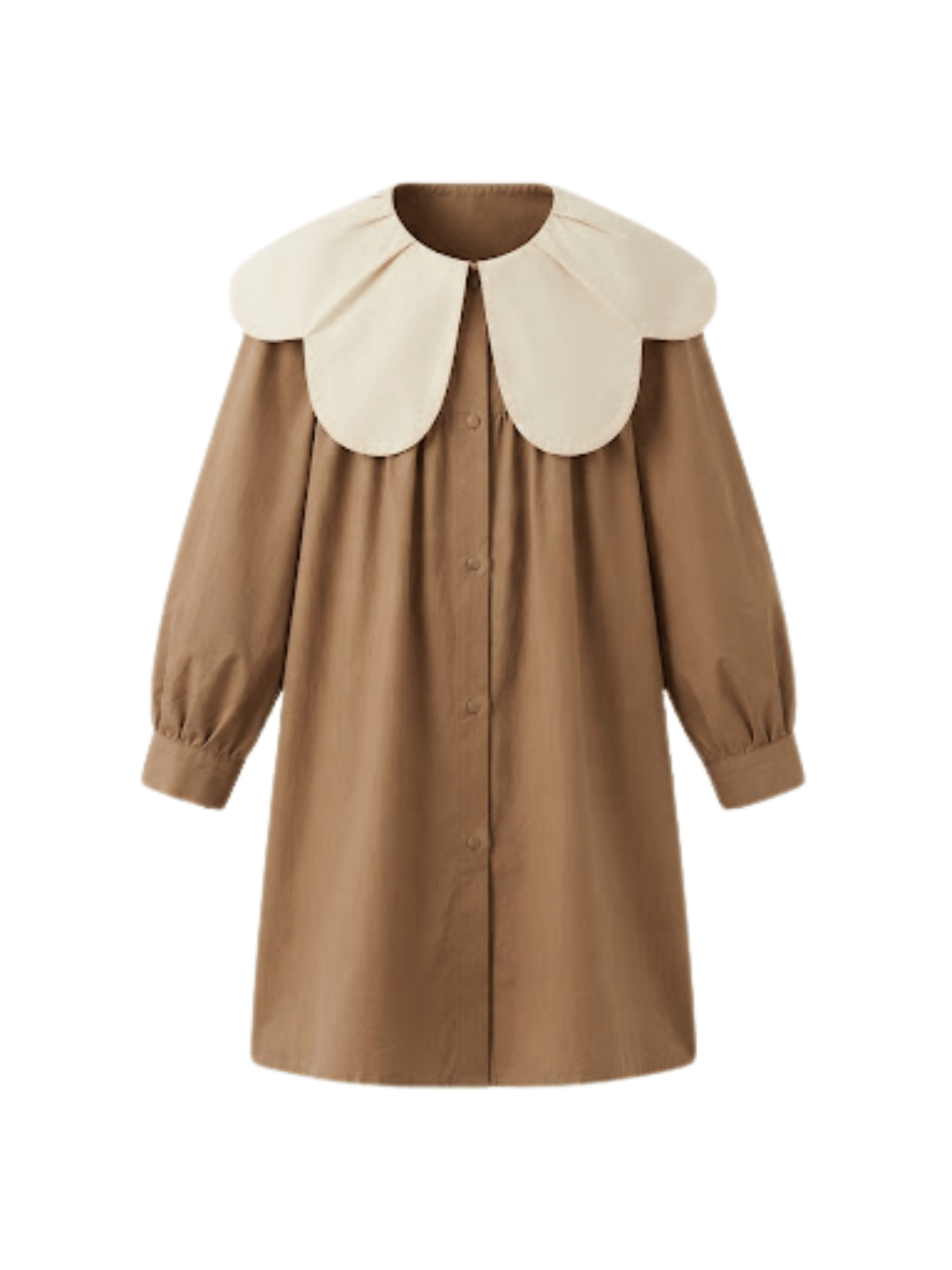 Dress Girl Sweet Toffe Collar