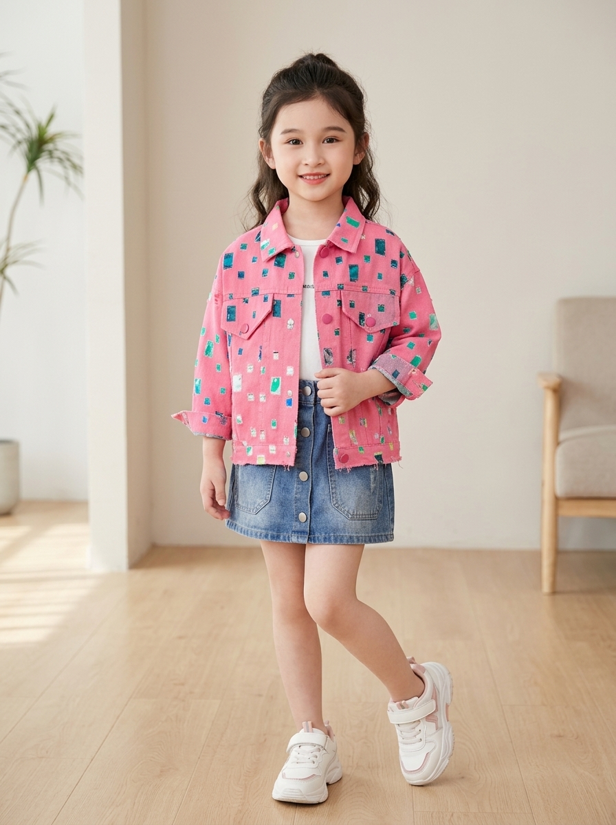JACKET GIRLS PINKWEZ JEEZ